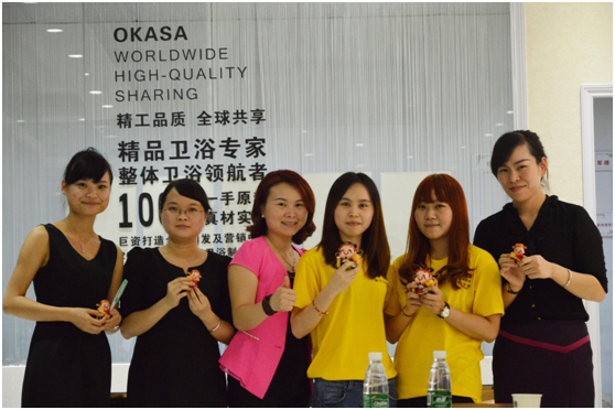 【欧凯莎】欧式浴室柜厂家9月份销售月度总结大会