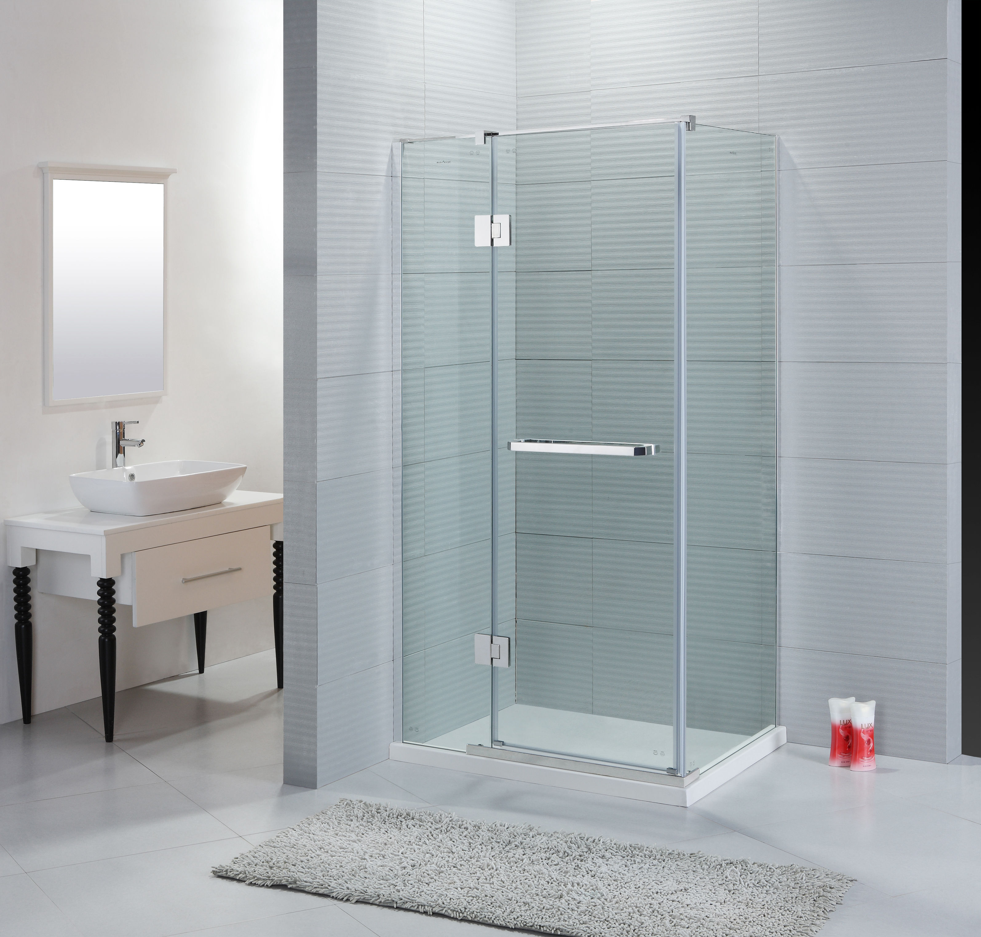 淋浴房整体浴室简易淋浴房浴屏隔